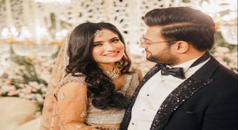 Ducky Bhai Wife Romantic Dance During Walima Reception Goes Viral