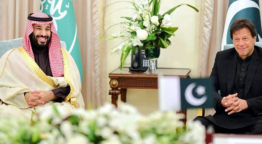 وزیر اعظم عمران خان کا مسئلہ کشمیر کے حوالے سے سعودی ولی عہد سے رابطہ