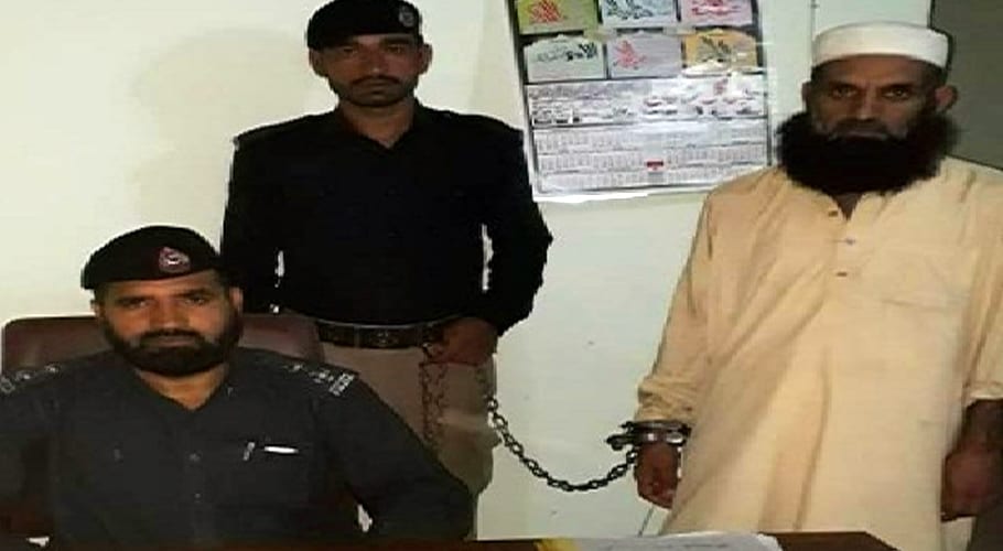 عمر قید کا سزا یافتہ قیدی فرار ہونے کے بعد چار سدہ سے گرفتار
