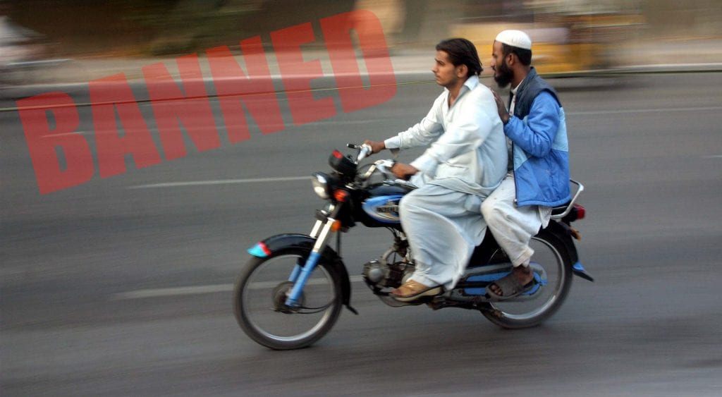کراچی سمیت سندھ بھر میں محرم کے دوران ڈبل سواری پر پابندی عائد
