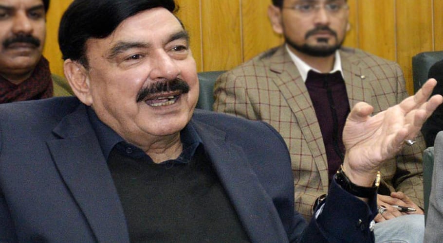 وزیر ریلوے شیخ رشید کا کشمیریوں سے اظہارِ یکجہتی کے لیے آزاد کشمیر کا دورہ