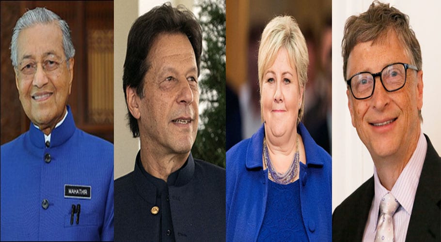 وزیراعظم آج مہاتیرمحمد،ناروے کی ہم منصب اوربل گیٹس سے ملاقات کریں گے