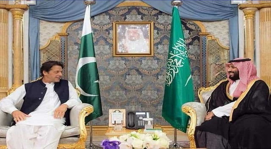 وزیراعظم عمران خان کی سعودی ولی عہدمحمدبن سلمان سےملاقات