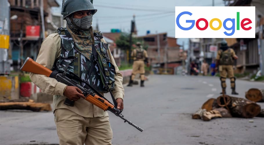 گزشتہ ماہ پاکستان اور بھارت سمیت دنیا بھر میں لفظ کشمیر کو گوگل پر سب سے زیادہ سرچ کیا گیا