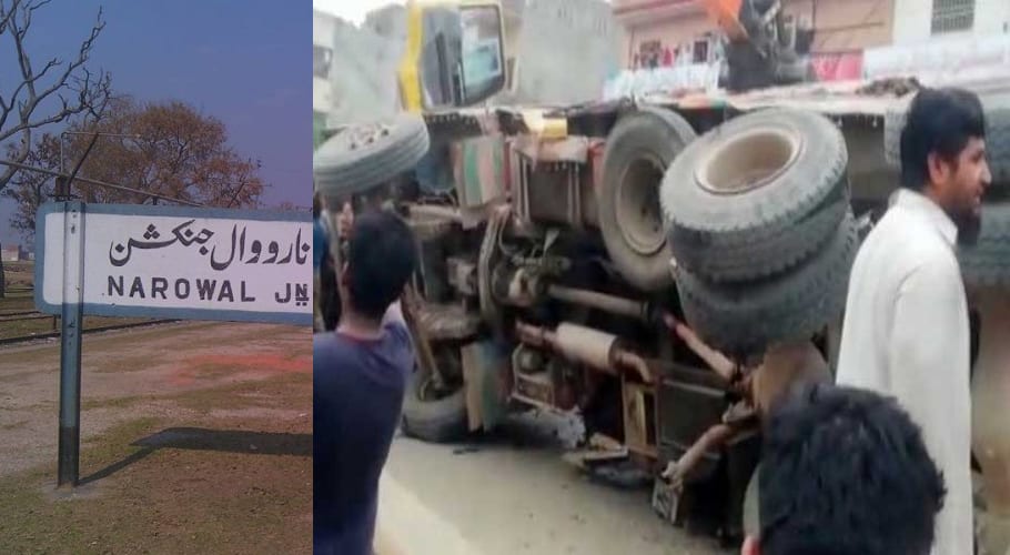 نارووال میں ڈمپر کے رکشے پر اُلٹنے سے رکشہ ڈرائیور سمیت 8 بچے جاں بحق، 6 بچیاں شدید زخمی