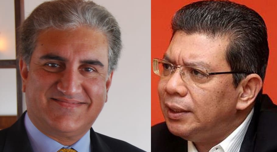 وزیر خارجہ شاہ محمود قریشی کا ملائشین ہم منصب سیف الدین عبداللہ سے رابطہ، کشمیر پر گفتگو