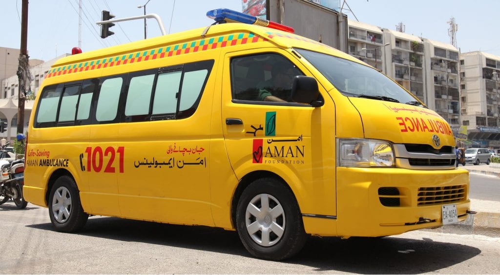 امن ایمبولینس سروس کے لیے سندھ حکومت کی 41 کروڑ 20 لاکھ روپے کی گرانٹ