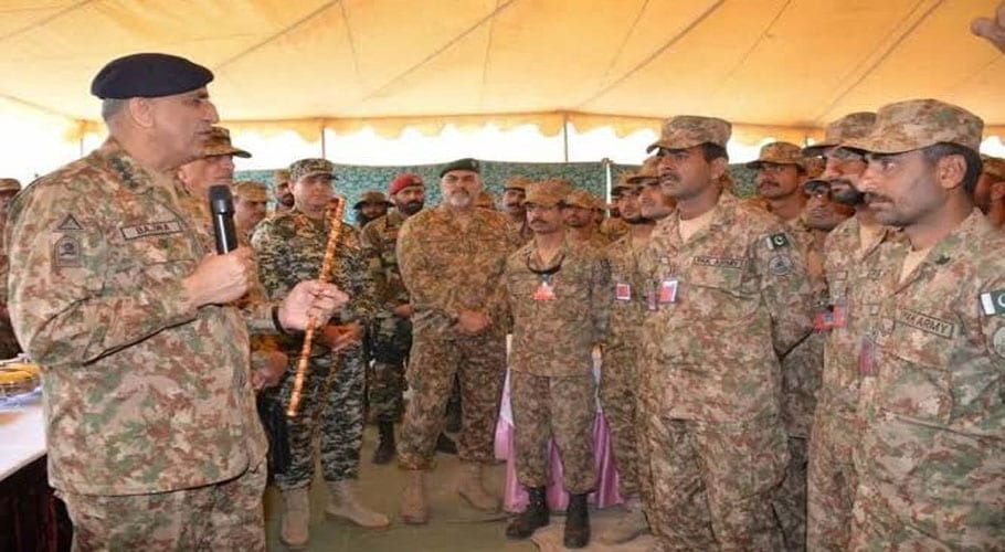 Army chief in karachi