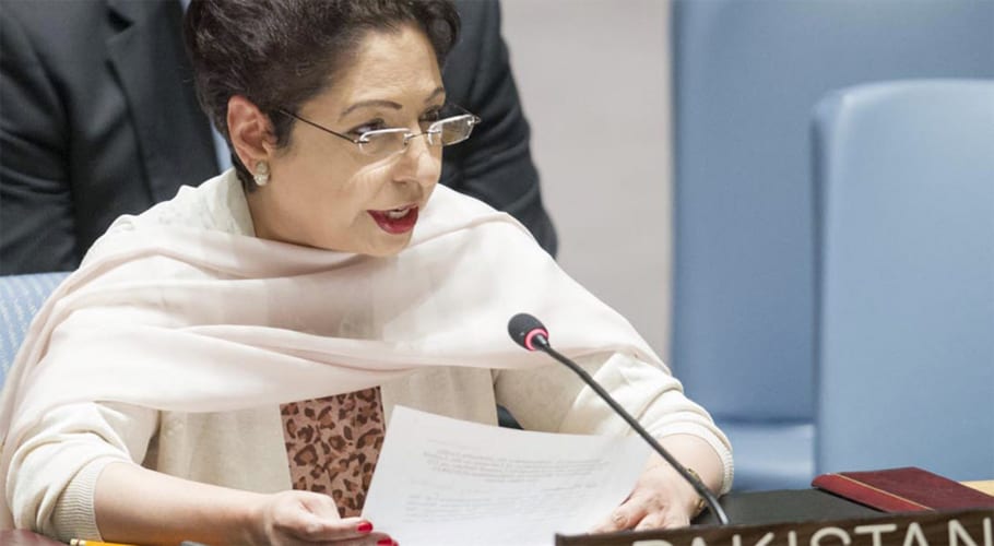 بھارت کی جارحانہ عسکری پالیسیاں انتہا پسند رویے کی عکاس ہیں۔ملیحہ لودھی