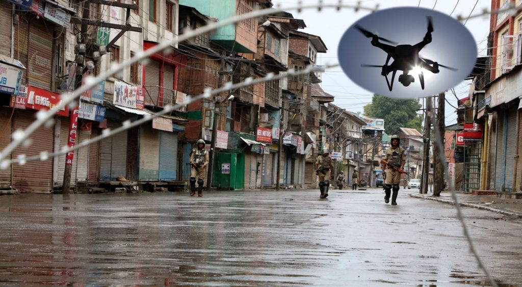 مقبوضہ کشمیر میں 61ویں روز بھی کرفیو برقرار، ڈرون کے ذریعے سخت نگرانی کا فیصلہ