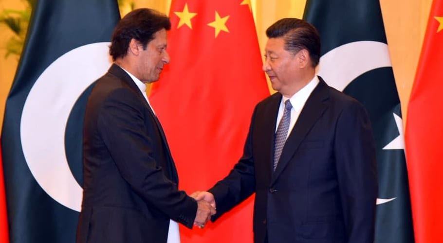 وزیر اعظم عمران خان اور چینی صدر کی بیجنگ میں ملاقات: مسئلہ کشمیر پر گفتگو