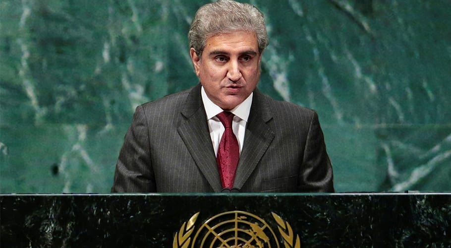 اقوام متحدہ مسئلۂ کشمیر کے حل کے لیے اقدامات اٹھائے۔وزیر خارجہ کا مطالبہ