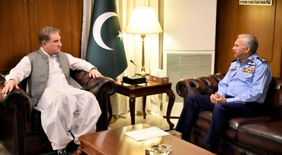 ائیر چیف مارشل کی وزیر خارجہ سے ملاقات، خطے کی صورتحال پر تبادلہ خیال