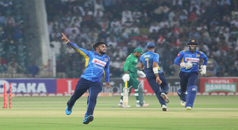 سری لنکا نے پاکستان کو دوسرے ٹی ٹوئنٹی میں شکست دے کر سیریز اپنے نام کرلی