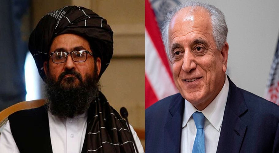 افغان طالبان وفدکی امریکی نمائندہ خصوصی زلمےخلیل زادسےملاقات