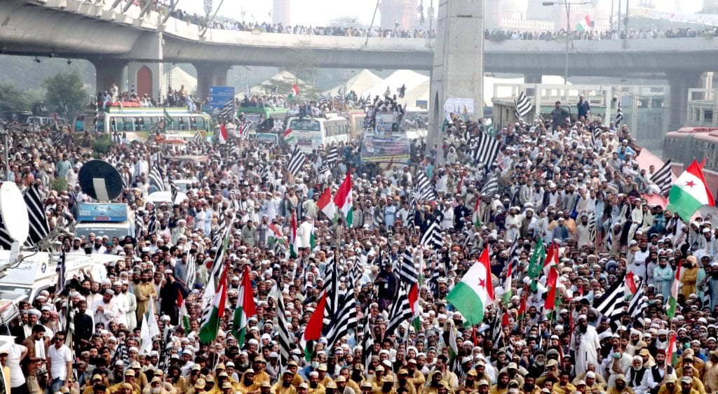 جمعیت علمائے اسلام (ف) حکومت مخالف آزادی مارچ کے پلان بی پر آج سے عمل شروع