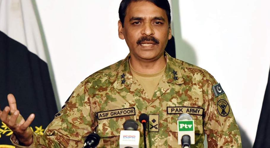 Director General ISPR Major General Asif Ghafoor