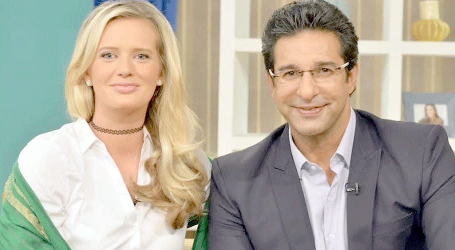 Wasim Akram's wife