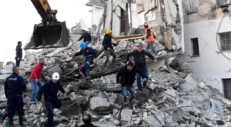 albania earthquake