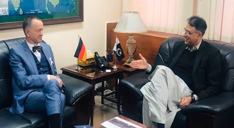 asad umar german envoy