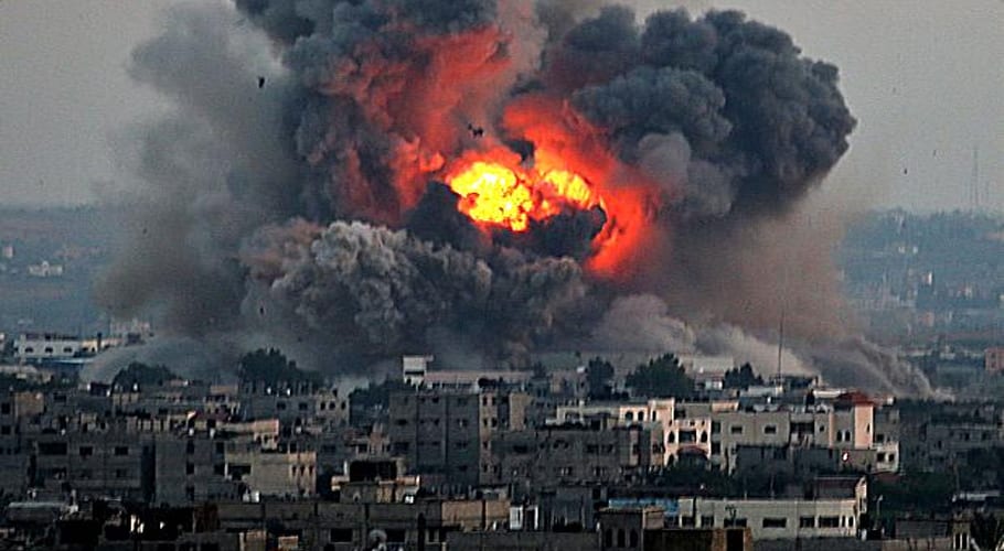 palestine bombing