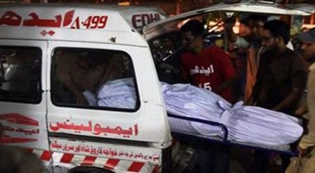 شکار پور میں ٹریفک حادثے میں ایک شخص ہلاک ، ایک شدیدزخمی