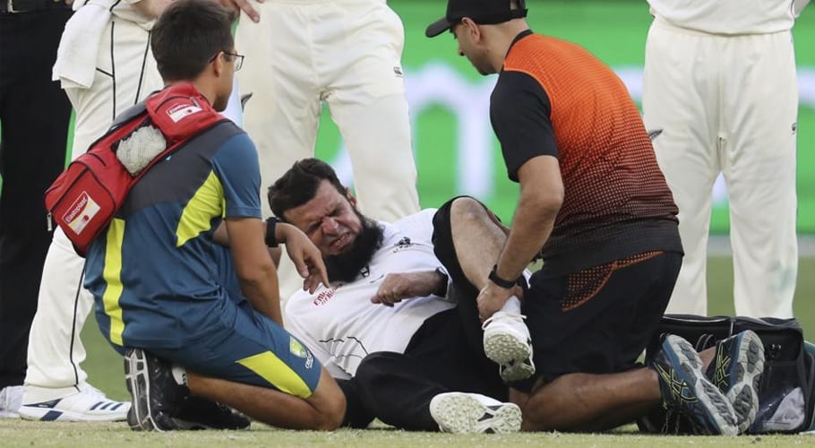Aleem dar injured