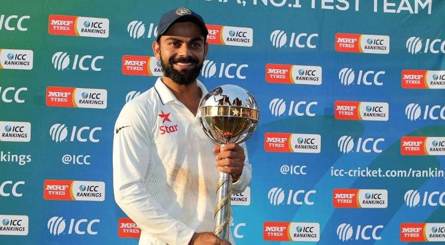 ICC test ranking