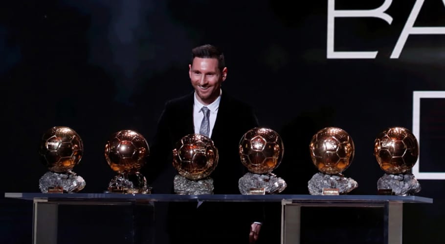 Messi 6th award
