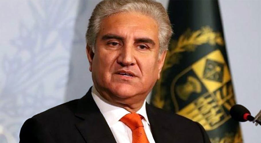 شاہ محمود قریشی کراچی پہنچ گئے، اتحادی ایم کیو ایم کے عارضی مرکز کا دورہ کریں گے
