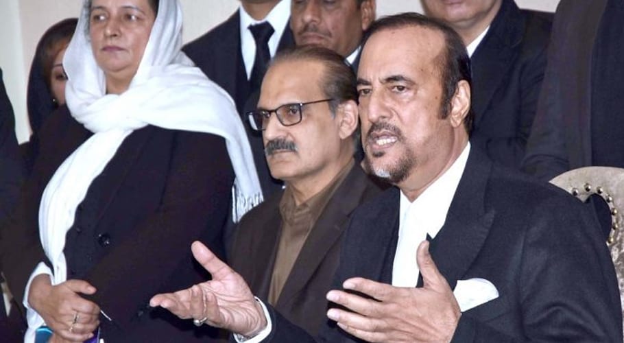 babar awan presser