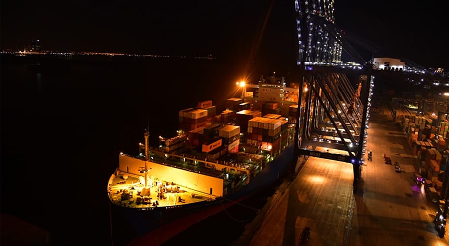 cosco belgium in pak