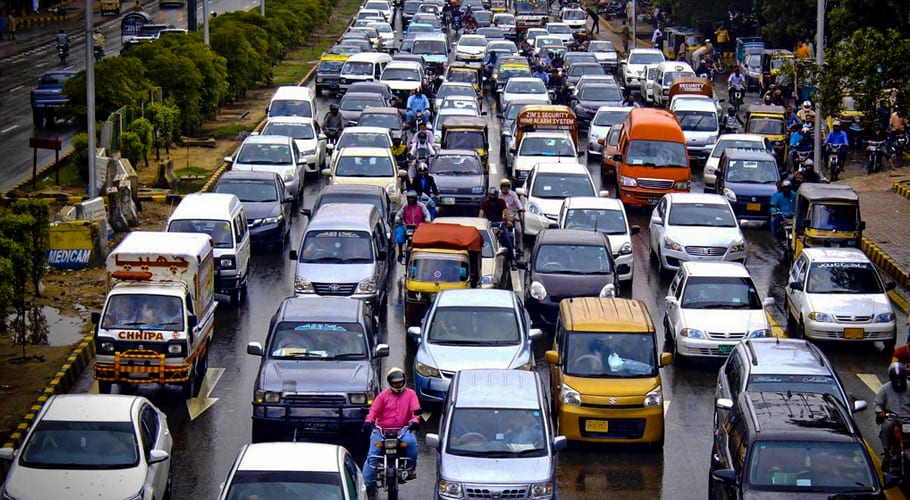 karachi traffic
