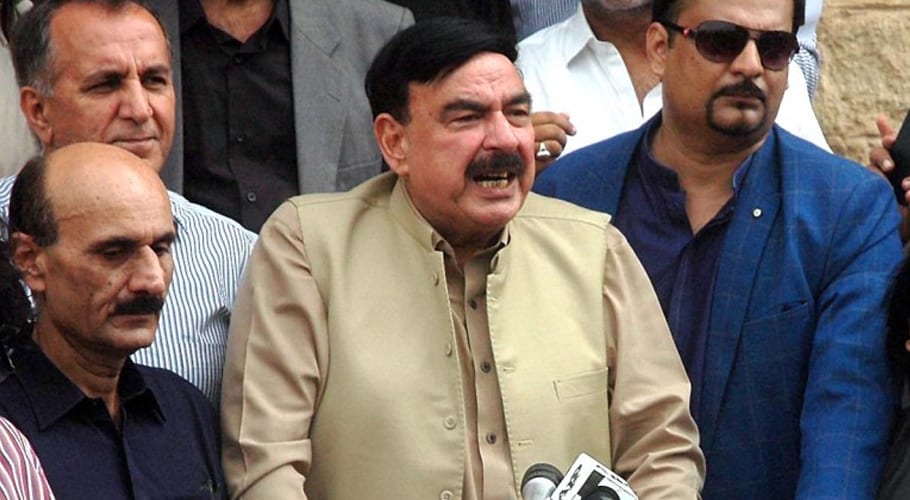 sheikh rasheed media talk