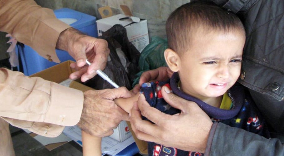 Pakistan first country to introduce new typhoid vaccine
