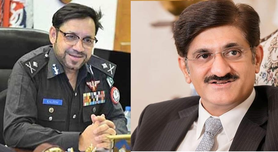 Sindh IG Kaleem Imam attends Public Safety Commission meeting called by CM Murad