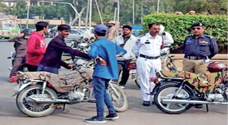 20 thousand 719 challan in 5 days for violation of Oneway