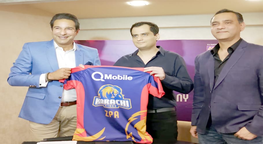 Q Mobile joins Karachi kings as a platinum sponsor