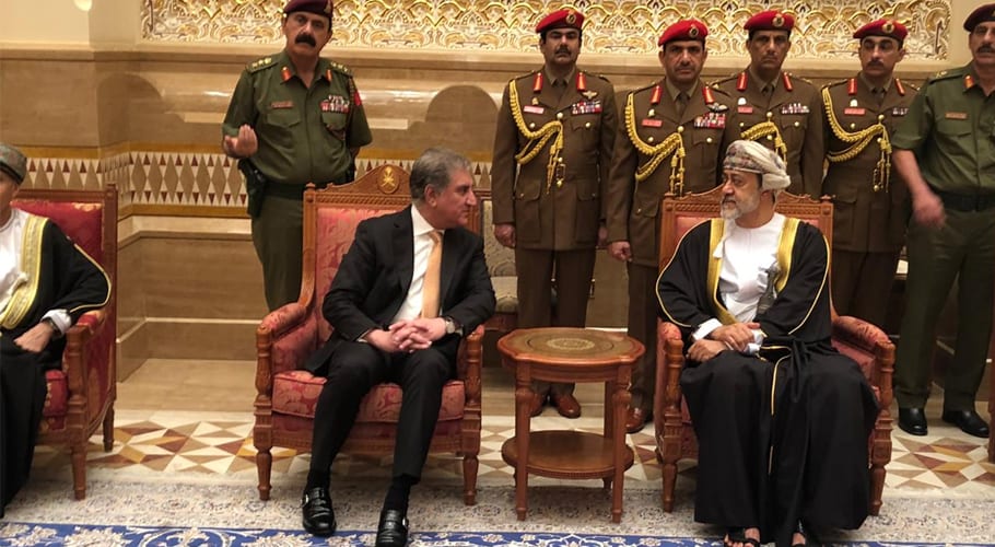 وزیر خارجہ کی صدر اور وزیر اعظم کی جانب سے شاہِ عمان کے انتقال پر تعزیت