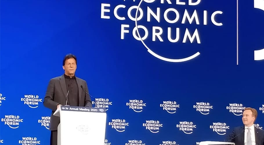 imran khan economic forum speech