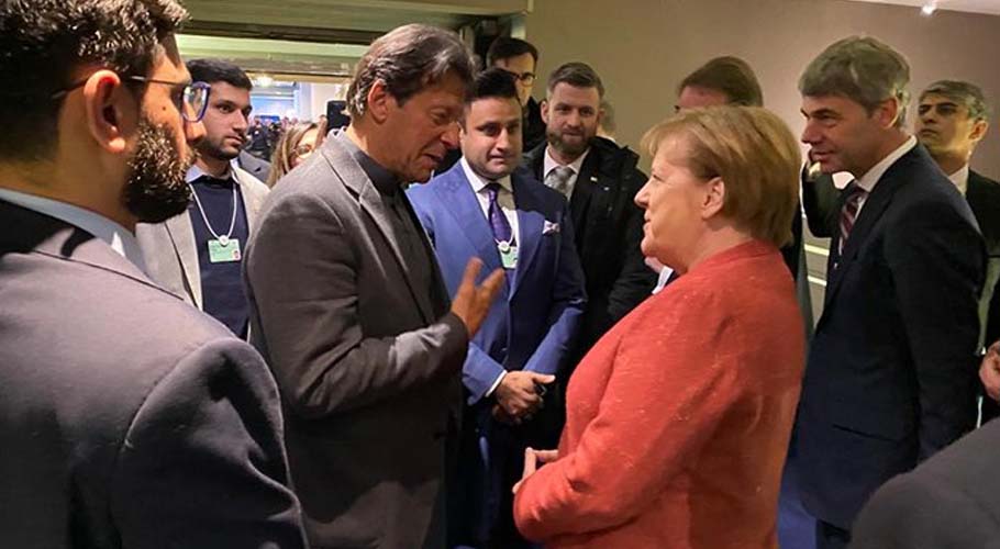 imran khan german Chancellor