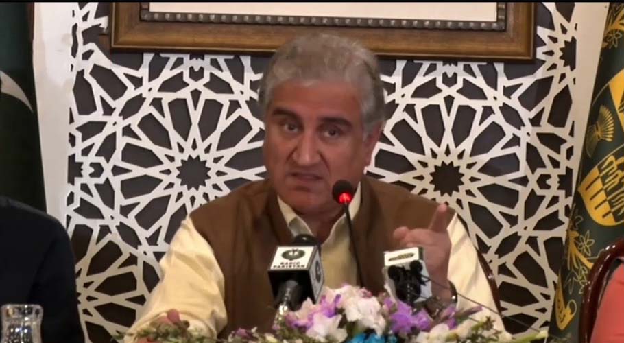shah mehmood qureshi presser