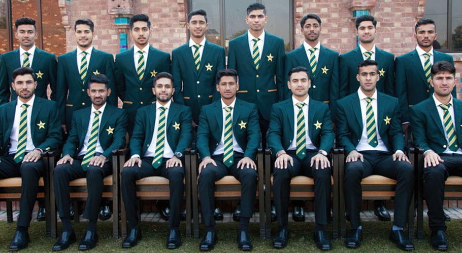 u 19 team pakistan