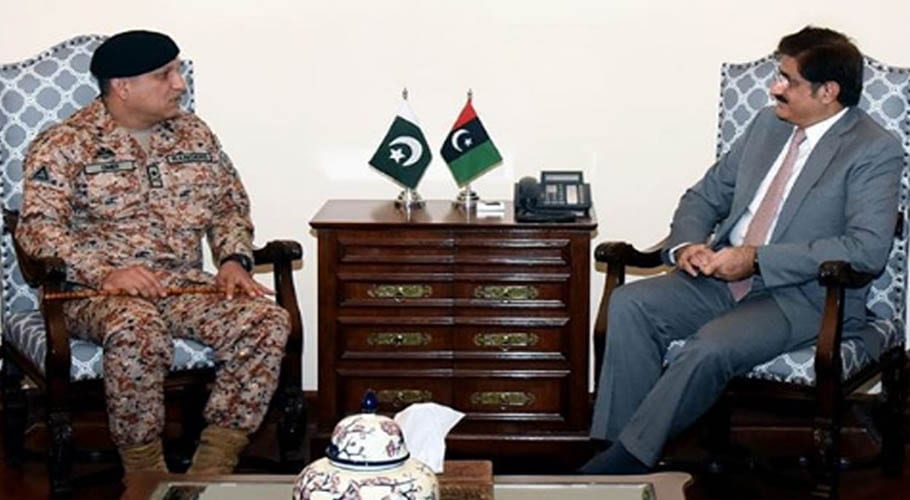 وزیر اعلیٰ سندھ سے ڈی جی رینجرز کی ملاقات: امن و امان کی صورتحال پر گفتگو