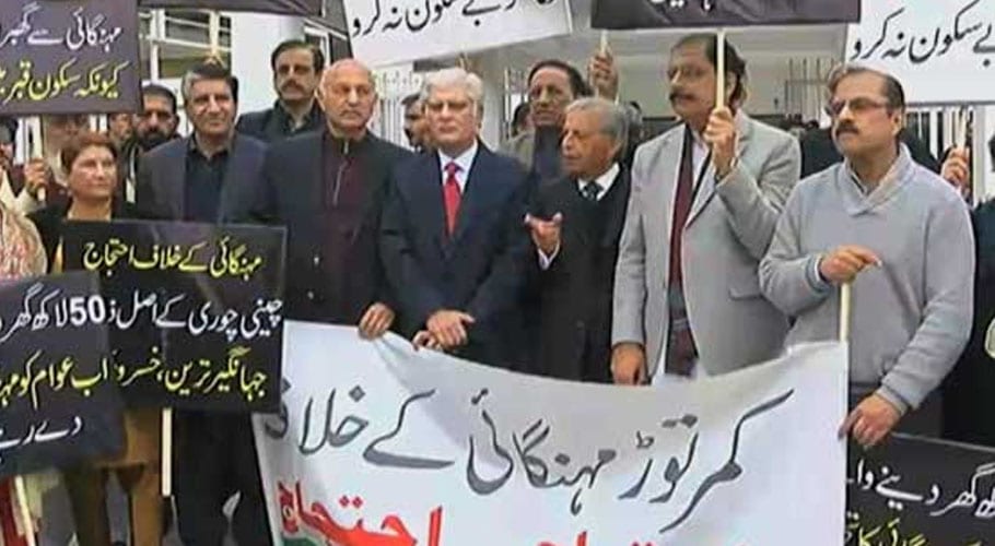 PMLN protest
