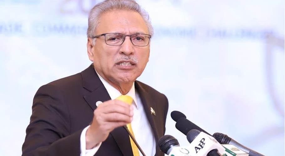 اسلام نے سب سے پہلے خواتین کے حقوق کا تحفظ کیا اور جائیداد میں حصہ رکھا، صدر عارف علوی