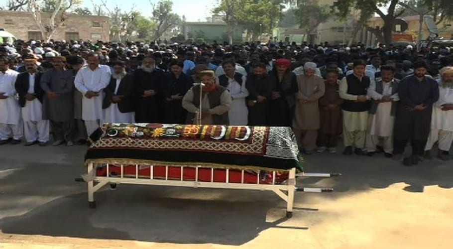 Shahnaz Ansari is buried in Naushero Feroze
