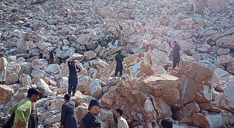buner landsliding