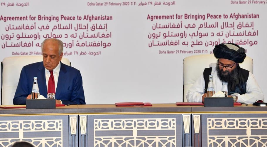 taliban peace talk