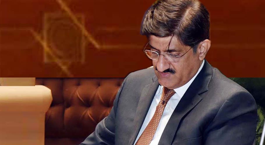 کورونا وائرس کے خلاف جنگ: وزیرِ اعلیٰ سندھ کو 10 لاکھ روپے کا گمنام چیک وصول